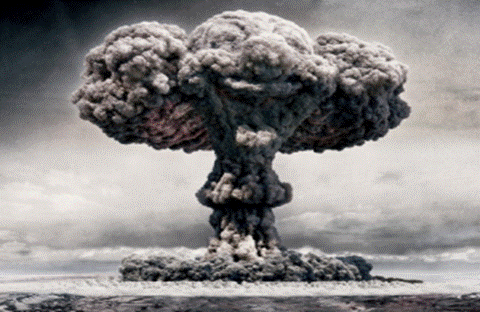 Pecurka nakon eksplozije nuklearne bombe
