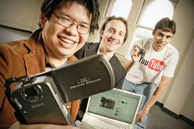 Chad Hurley, Steve Chen i Jawed Karim osnivaci YouTube