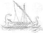 Liburnski ratni brod u obliku kakvom su ga kasnije koristili Rimljani 